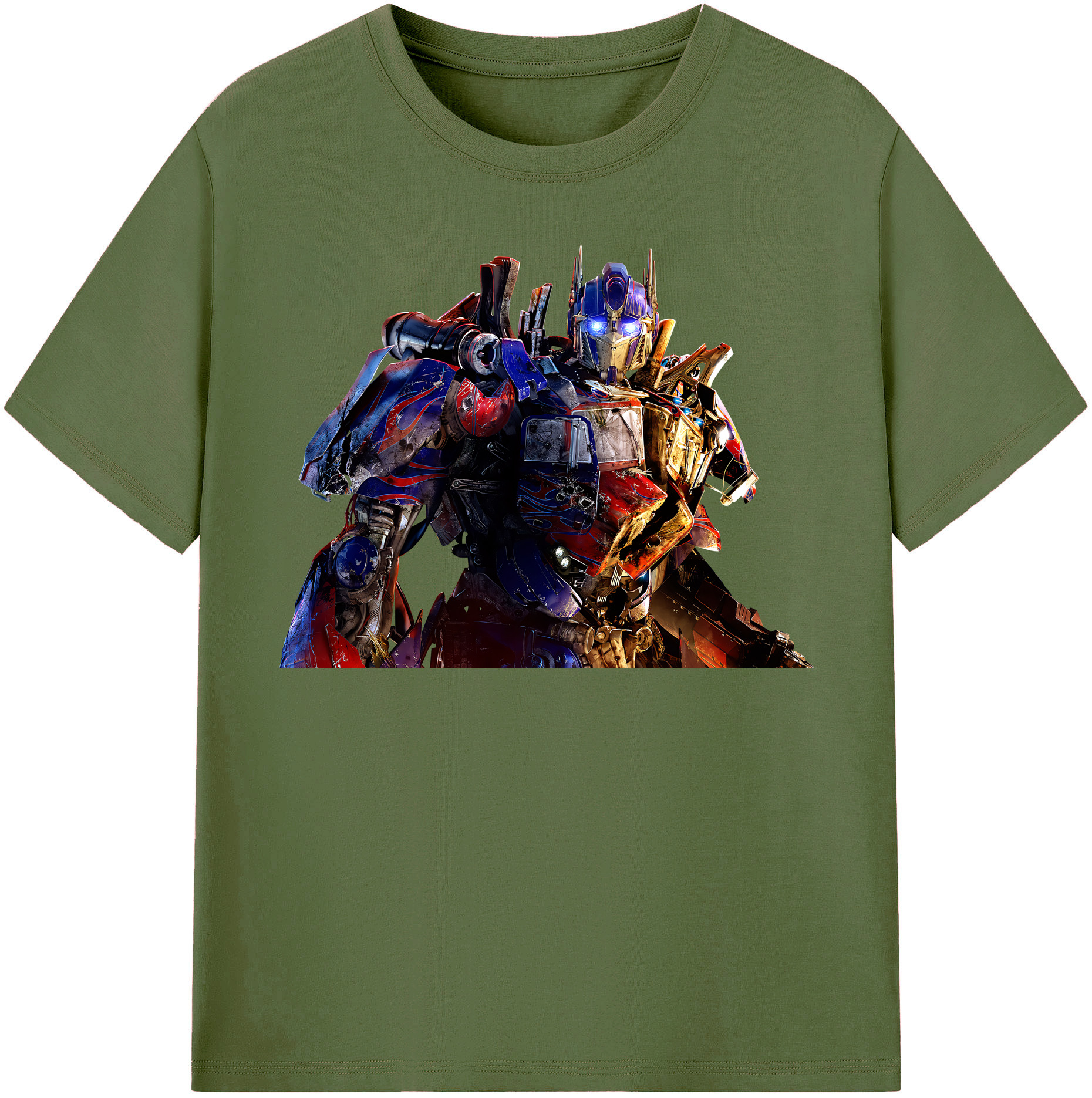 （画像用） Transformers トランスフォーマー 綿100％半袖Tシャツ（フロントプリント）